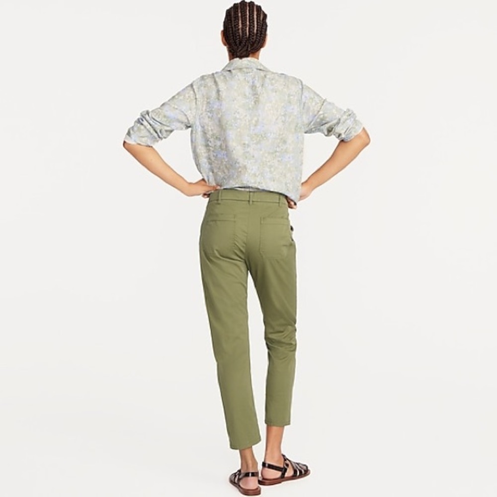 J Crew Petite patch-pocket slim boyfriend chino pant
Item BF497 - Picture 2 of 5